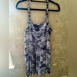 New With Tags: Torrid Blue and White Summer Dress, size 2